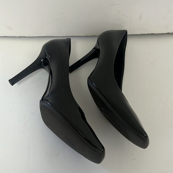 BALENCIAGA SQUARE HEEL BLACK PUMPS SIZE 9M - Picture 3 of 8